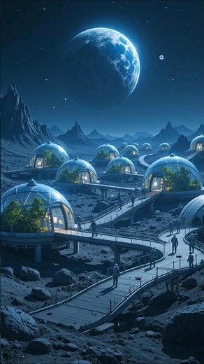 Life Inside Lunar Colonies 🌕👨‍🚀