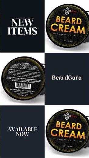Best-seller: BeardGuru Smooth Whiskey Beard Cream