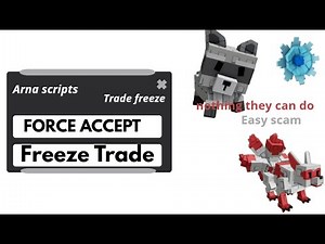 🔪🐖 GROW A GARDEN TRADE SCAM SCRIPT 🧊FREEZE TRADE & FORCE ACCEPT ✅ EZ PETS NEW UPDATE 🔥 1
