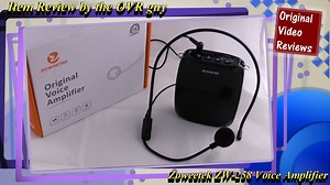 Zoweetek ZW-Z258 Voice Amplifier | Original Video Reviews