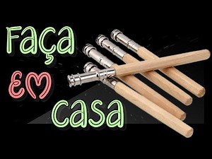 TUTORIAL: Como fazer um extensor de lápis/ MUITOOO FÁCIL