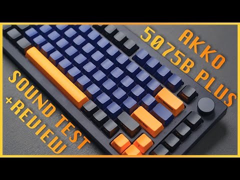 AKKO 5075B PLUS | EXTENSIVE Review & Sound Test | ft. Creamy Purple Pro