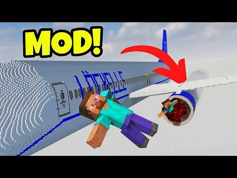 How Many MINECRAFT STEVES to CRASH THE PLANE! Teardown Gameplay