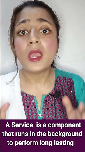 What is service in android #shorts