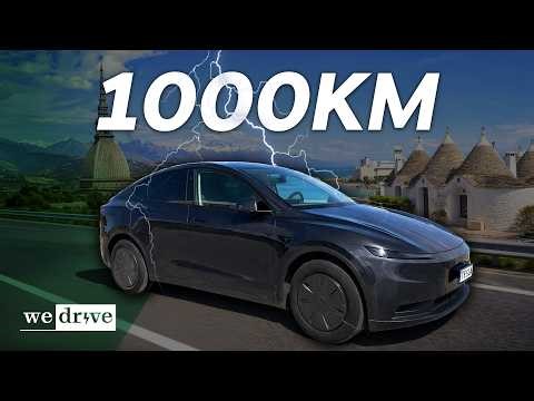 Tesla Model Y Standard | Turin-Bari with the BASE VERSION [TEST DRIVE]