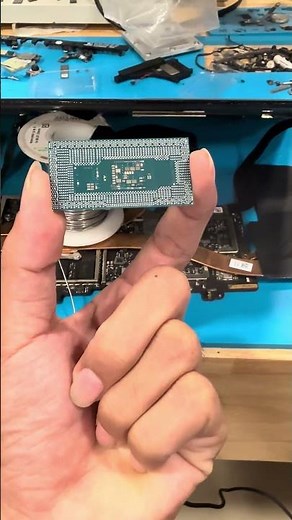 Surface Pro 7 Bootup stuck on surface logo Replace new CPU is Ok #surface #macbooklcd #repair