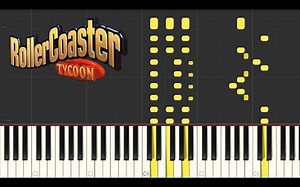 钢琴版-过山车大亨 旋转木马 音乐串烧 Piano - Merry-Go-Round Music - Roller Coaster Tycoon OST