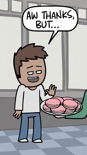 216K views · 3K reactions | Want a cookie? #cookies #comedy #animation #baking | Channelate | Facebook