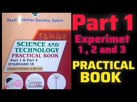 Science And Technology Practical Book 9 Class . #practicalbook