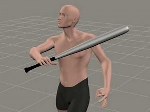 Poser BaseBall Animation (Hitting and Pitching)