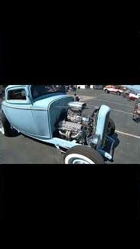 BLUE 32 COUPE #delmar #hotrod #oldschool #americancars