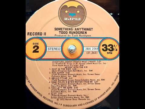 HELLO IT’S ME (Todd Rundgren) 24-BIT VINYL AUDIO RECORDING/ 1080p
