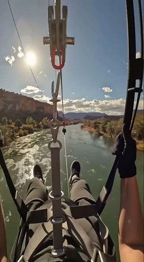 🌴 Jungle Zipline POV! Flying Through the Canopy 🌿🪂