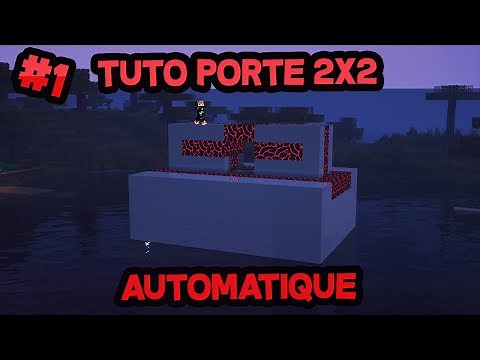 COMMENT FAIRE UNE PORTE 2X2 100% AUTOMATIQUE DANS MINECRAFT EN 1.19 (Tuto Redstone)