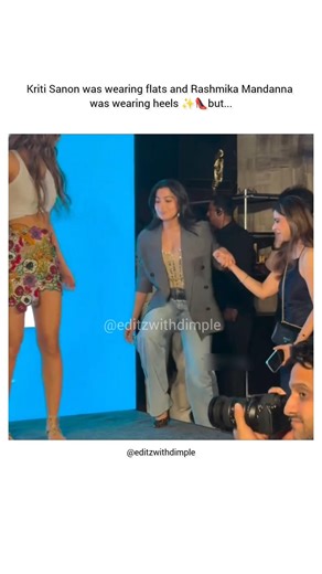 Kriti's height 🤭✨ #kritisanon #editzwithdimple #viral #shorts #trendingnow #shorts