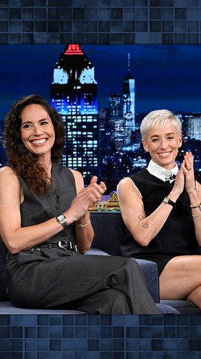 258K views · 2K reactions | #SueBird has her own #Barbie meanwhile #MeganRapinoe has a #Lego  #FallonTonight | The Tonight Show Starring Jimmy Fallon | Facebook