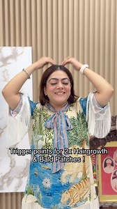 1.4M views · 16K reactions | Three very effective Hairgrowth points...