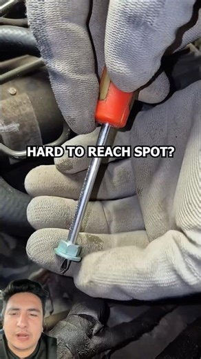 How to properly install a nut #mechanics #cars #workshop