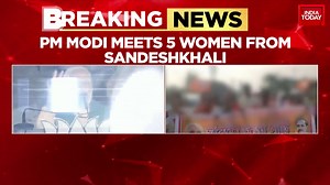 14 reactions · 5 comments | PM Modi meets 5 women from Sandeshkhali Suryagni Roy with details #ITVideo #PMModi #Sandeshakhali | India Today | Facebook
