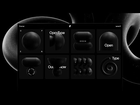Framer Update: OpenType