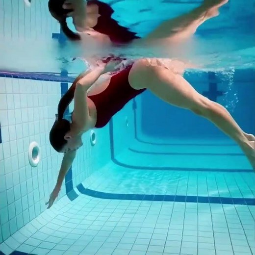 red swimsuit underwater #onepieceswimsuit #swimsuit #underwater #redswimsuit #sexy #hot #swimming