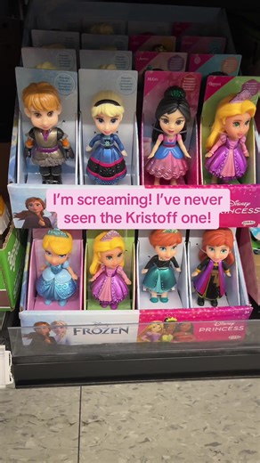 Finding Kristoff mini doll for the first time right as my toddler enters her Frozen era was very exciting ❄️💙 Some things are just meant to be found at the perfect time. Who else collects these for their toddler? #disneyprincess #toddlerfinds #toddlermom #dolls #toddlertoys