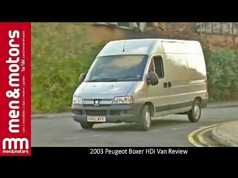 2003 Peugeot Boxer HDi Van Review