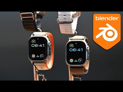 Blender Product Design & Animation Tutorial - Apple Watch (Aryan)