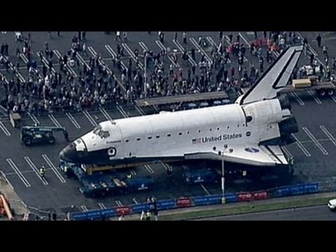 Space Shuttle Endeavour to Reach Final Resting Place; Retired Ship Makes Way Through Los Angeles