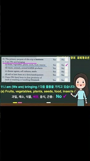 기내 입국신고서, 세관신고서 작성요령 완벽정리|이 영상 하나면 입국신고서 작성 걱정 끝!