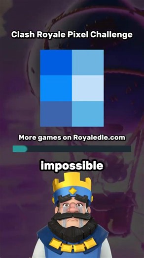 Clash Royale Pixel Challenge! #clashroyale #royaledle #wordle #guessinggame #challenge #pixel