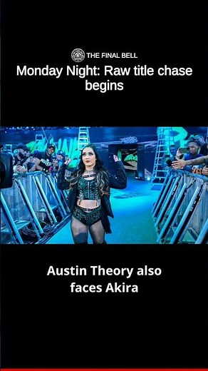 Monday Night: Raw title chase begins