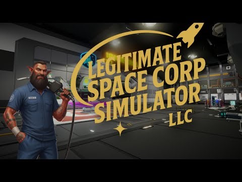 Working in a Space Gas Station | Space Corp Sim Demo
