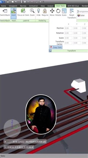 Title : Difference Between Hold (Walk) & Transform , #navisworks2026