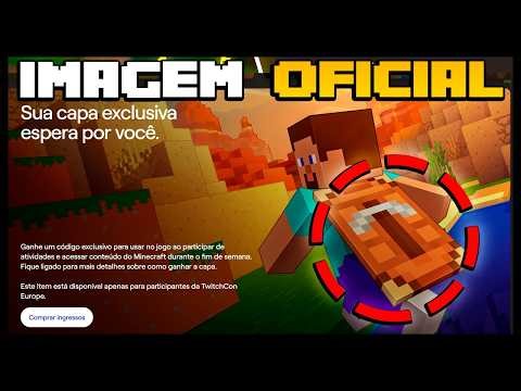 OFFICIAL IMAGE OF THE NEW MINECRAFT COVER! IS IT AVAILABLE TO REDEEM IT YET?