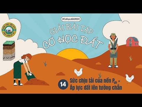 Cơ học đất - Bài 14: Sức chịu tải của nền đất Pgh và Áp lực đất lên tường chắn | UTC - Đại học GTVT