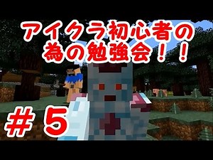 マイクラ初心者の為の勉強会その２（基本操作や仕組みなど）#5【Minecraft】