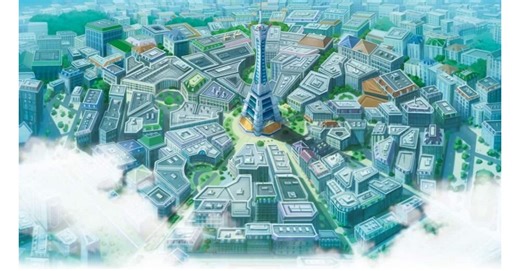 Pokémon Legenden Z-A: Spieler umrundet einmal die komplette Map und ist erschreckend schnell wieder am Startpunkt - braucht keine sieben Minuten