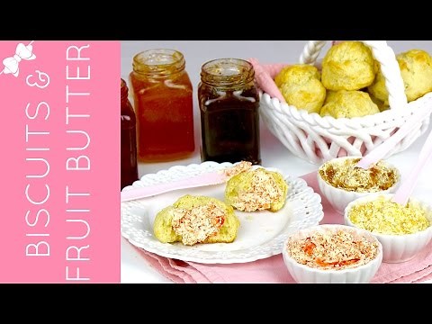 THE BEST Easy Pancake Mix Biscuits with Fruity Butter // Lindsay Ann Bakes