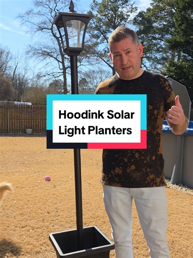 Hoodink Solar Light Planters: Perfect for Spring! 🌼