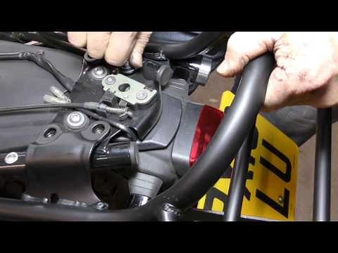 Triumph Street Twin, new TEC rack fitting