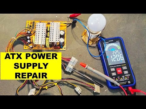 {841} How To Repair Computer ATX Power Supply