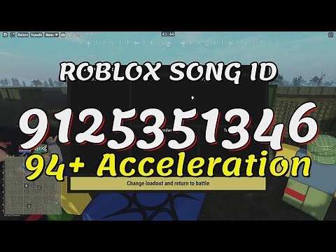 94+ Acceleration Roblox Song IDs/Codes
