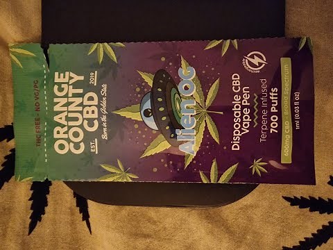 Alien OG CBD vape review