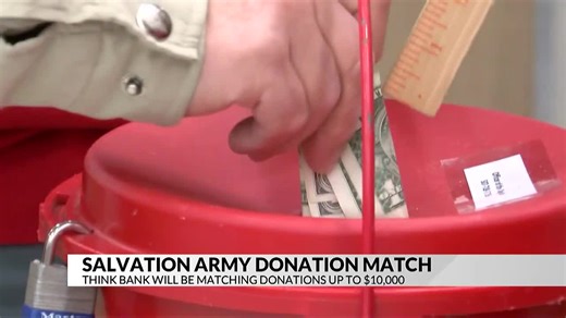 Think Bank to Match Salvation Army Donations