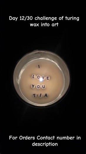 ✨ Hidden Message Candle | Surprise Inside Candle🕯️💌 ✨ #candle #secret #message #hidden #shorts