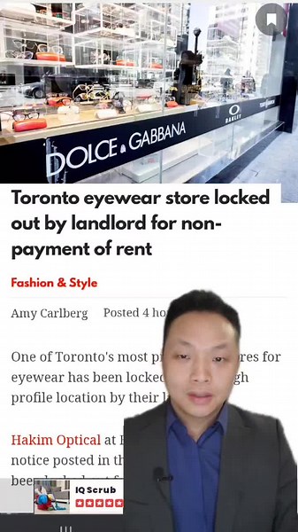 Hakim Optical Lockout: Commercial Tenant Issues in Toronto