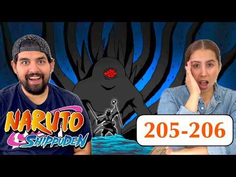 MI ESPOSA REACCIONA POR PRIMERA VEZ A NARUTO SHIPPUDEN capitulo 205-206