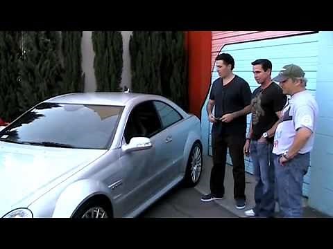 Peter North's Ferrari 430 & CLK 63 Black on CarCast With Adam Carolla and Sandy Ganz