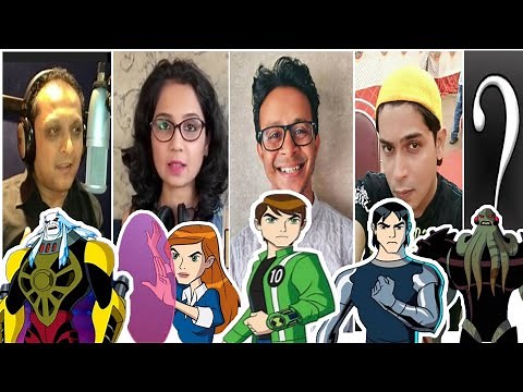 Ben 10 cartoon series all hindi dubbing artists | Ben 10 all dubbing artists | sanket mhatre |Ben 10